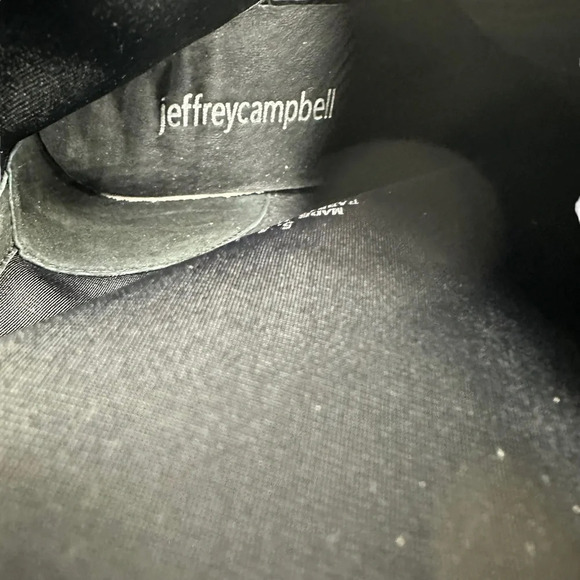 Jeffrey Campbell Walton Studded Bootie in Black Velvet Silver. Sz: 5.5 - Picture 14 of 14